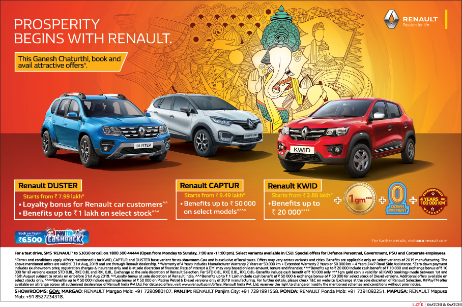 PROSPERITY BEGINS WITH RENAULT